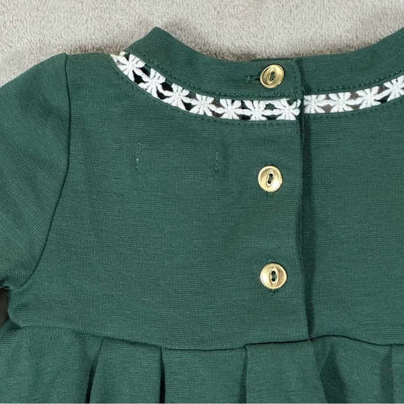 Tahari Green Lace Bow Dress - Picture 4 of 7